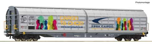 Roco 6600225 - H0 - Schiebewandwagen mit Werbemotiv, ZSSK Cargo, Ep. VI